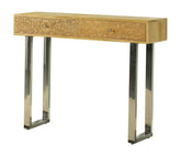 Coaster Draco Console Table with Hand Carved Drawers Natural Model 953512